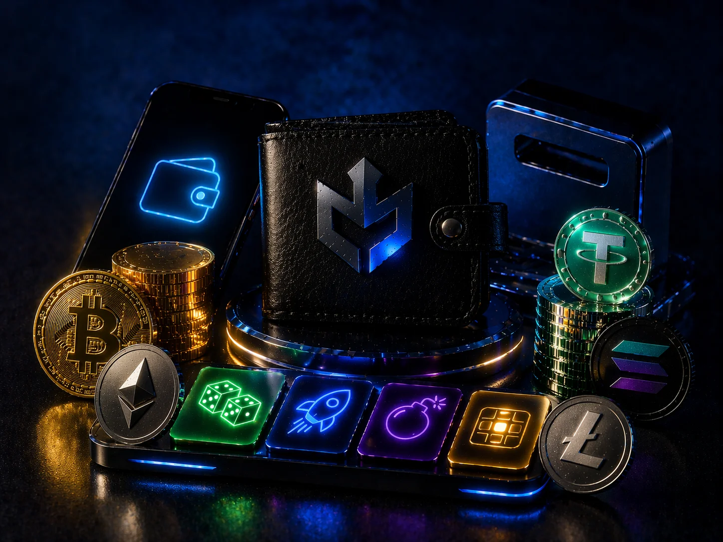 Cryptocurrencies at Duel Casino - guide to fees and networks