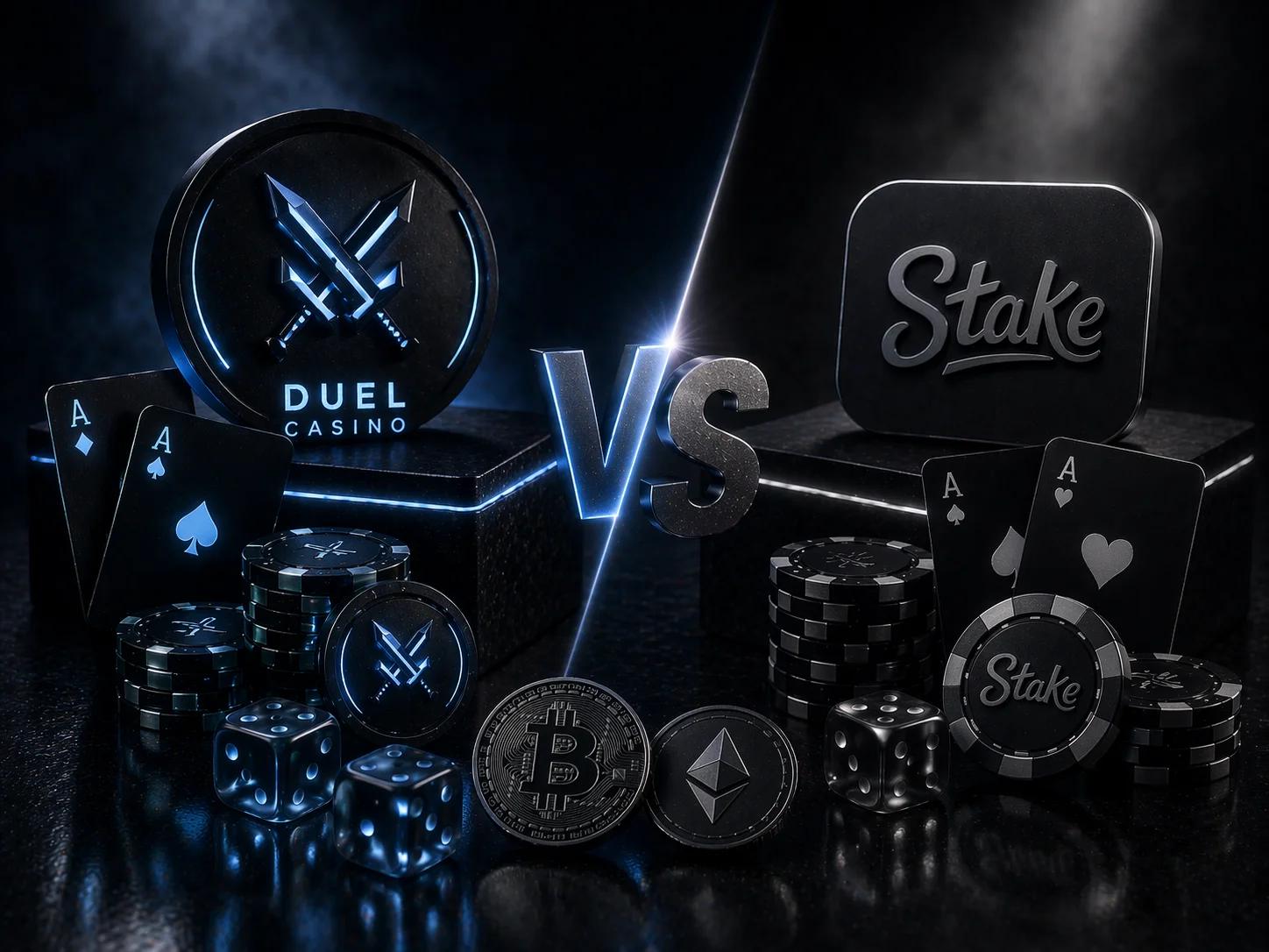Duel Casino vs Stake comparison
