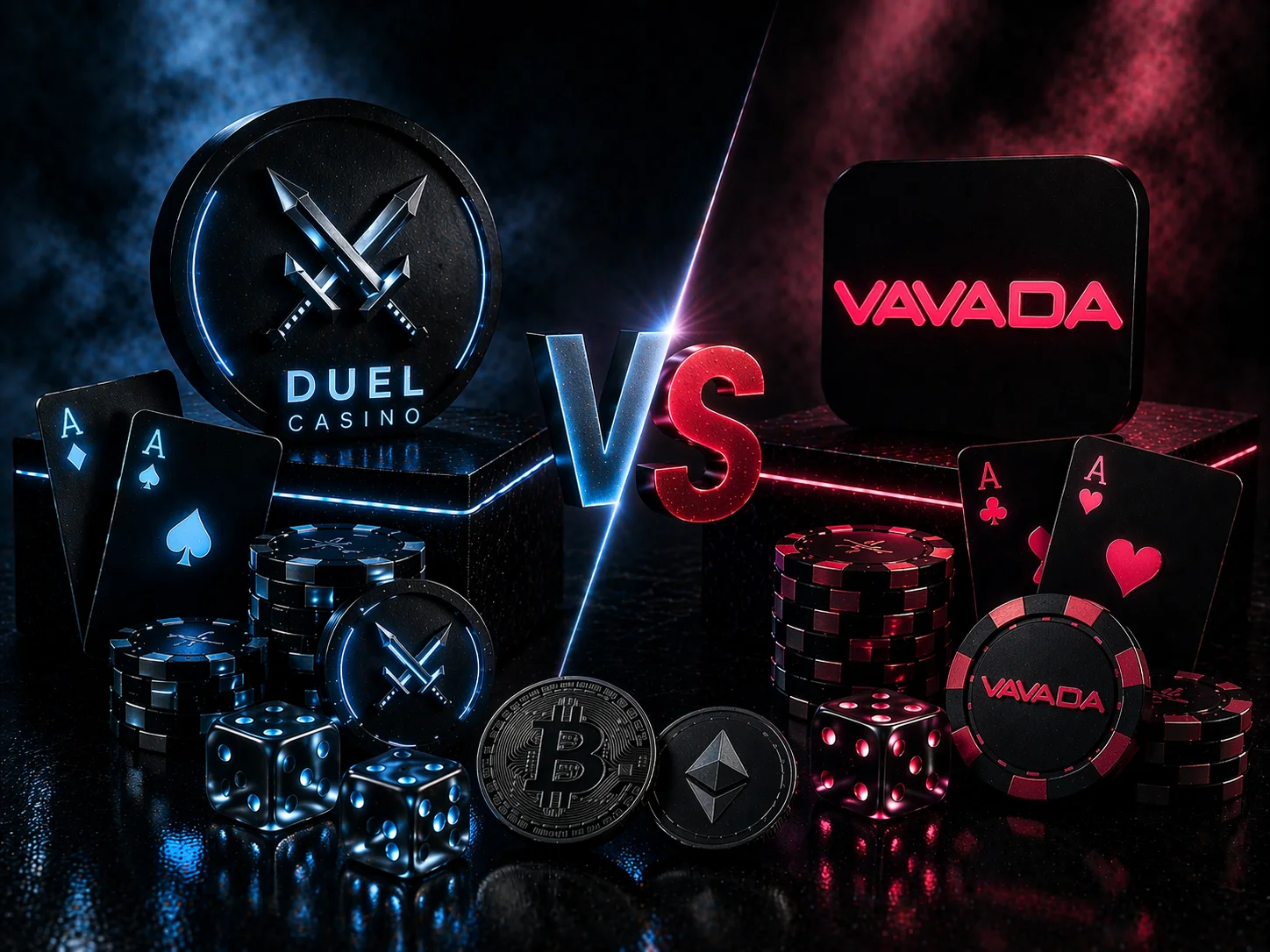 Duel Casino vs Vavada comparação